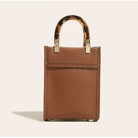 Brown bag with handle