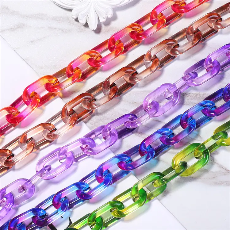 acrylic bag chain