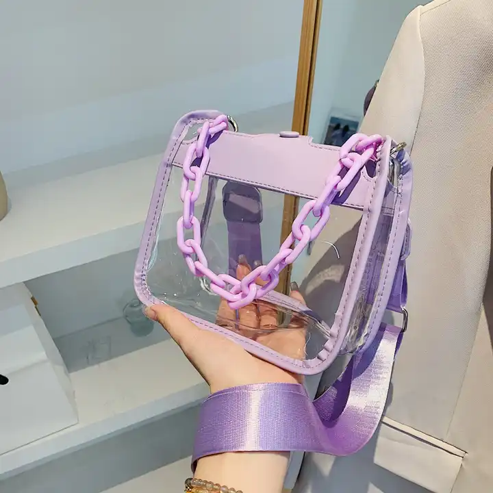 purple bag chain