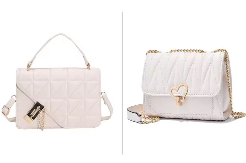 Flap handbag