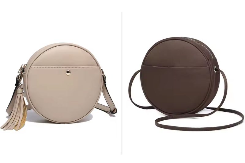 Round handbag