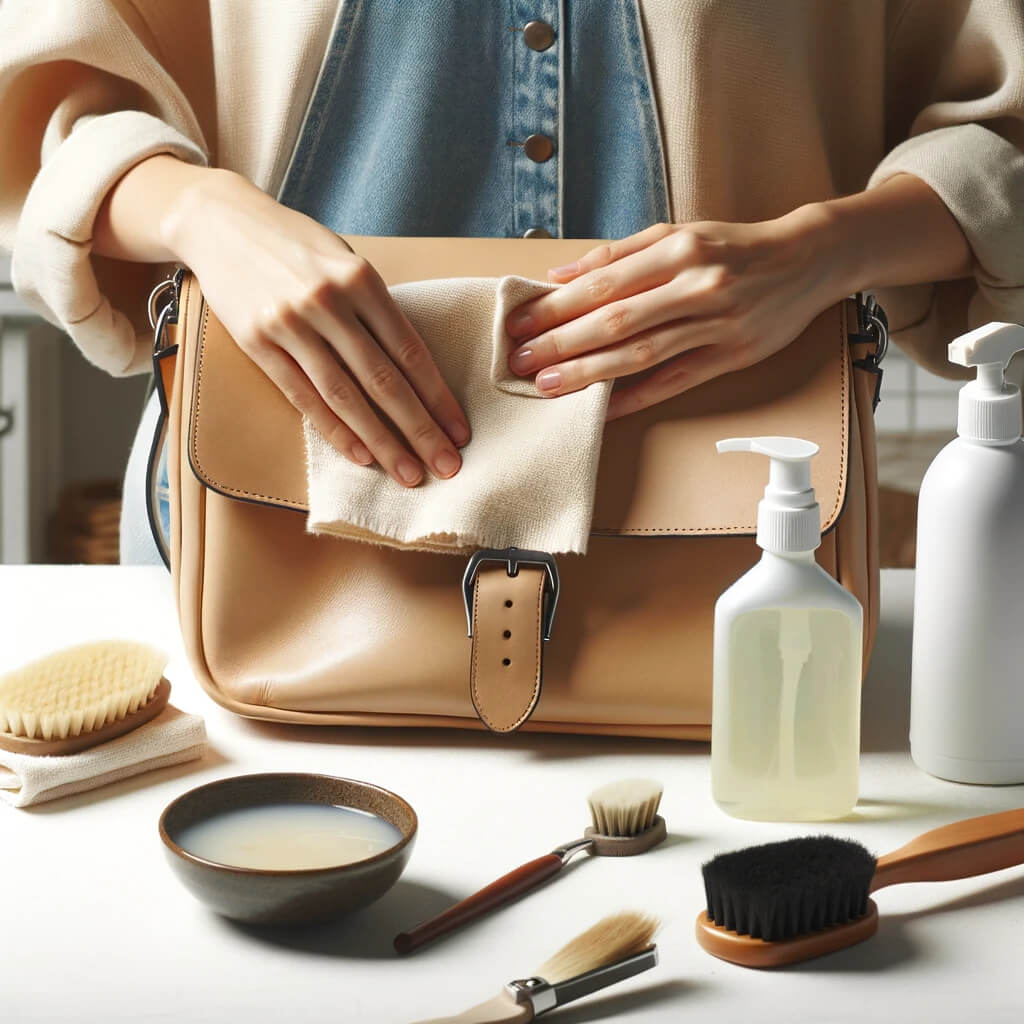 Clean Leather bag