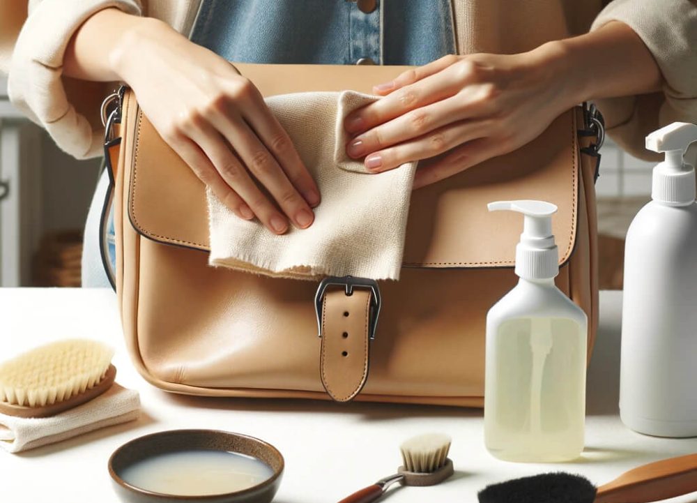 Clean Leather bag